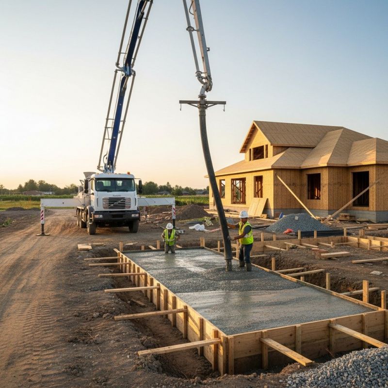 Preparing Commercial Job Sites For Concrete Pumping Services